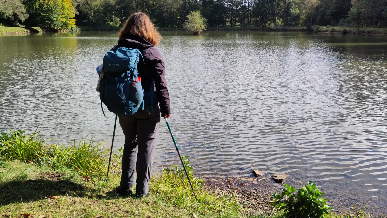 Manu am Oberen Aubachsee