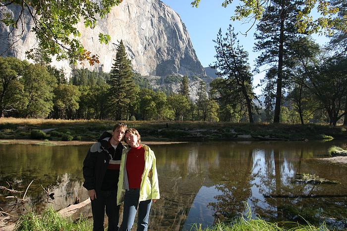 Manu & Markus am Merced River