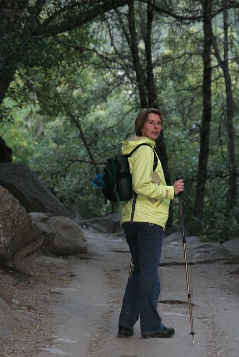 Manu auf dem Weg zum Vernal Fall